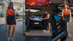 റിയാലിറ്റി ഷോയിലൂടെ മലയാളികളുടെ മനംകവർന്ന പൂപ്പി, മഹീന്ദ്രയുടെ പുത്തൻ എസ്‌യുവിയുമായി പുണ്യ