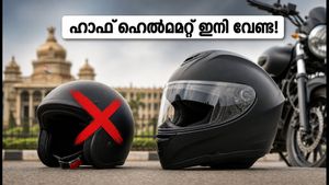 ബംഗളൂരുവിൽ ഹാഫ് ഹെൽമറ്റ് ധരിക്കുന്നവർ സൂക്ഷിക്കുക; പിഴയും കർശന നടപടിയുമായി പോലീസ്