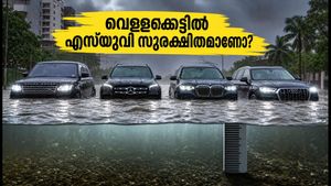 കനത്ത മഴയിൽ ആഡംബര എസ്‌യുവികൾ വെള്ളക്കെട്ടിൽ കുടുങ്ങിയാൽ എന്ത് ചെയ്യണം? എഞ്ചിൻ സുരക്ഷയ്ക്ക് ഈ മുൻകരുതലുകൾ!