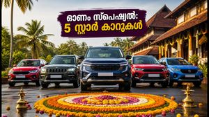 ഓണം സ്പെഷ്യൽ: 10 ലക്ഷത്തിൽ താഴെ വിലയുള്ള 5 സ്റ്റാർ സുരക്ഷാ കാറുകൾ; ഓഫറുകൾ ഇങ്ങനെ!