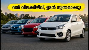 ഓണം-സ്വാതന്ത്ര്യദിന ഓഫറുകൾ: 8 ലക്ഷത്തിൽ താഴെ വിലയിൽ സ്വന്തമാക്കാവുന്ന മികച്ച ഓട്ടോമാറ്റിക് കാറുകൾ!