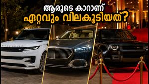 മഴവിൽ അവാർഡ് വേദിയിൽ താരങ്ങളുടെ ആഡംബര കാറുകൾ; ആരുടെ ഗാരേജിലാണ് ഏറ്റവും വിലകൂടിയ വാഹനം?