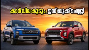 സെപ്റ്റംബർ 1 മുതൽ കാർ വില കുതിച്ചുയരുന്നു: പഴയ നിരക്കിൽ സ്വന്തമാക്കാൻ ഇന്ന് തന്നെ ബുക്ക് ചെയ്യൂ!