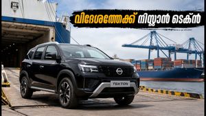 നിസ്സാൻ ടെക്റ്റൺ കയറ്റുമതി തുടങ്ങി; വിദേശ വിപണി കീഴടക്കാൻ ഇന്ത്യയിൽ നിർമ്മിച്ച എസ്‌യുവി
