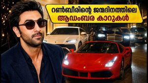 റൺബീർ കപൂറിന്റെ 44-ാം ജന്മദിനം; മുംബൈയിൽ കണ്ടത് ആഡംബര കാറുകളുടെ വമ്പൻ നിര!