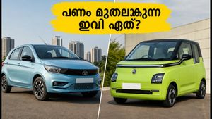 ടാറ്റ ടിയാഗോ.ഇവി വേണോ അതോ എംജി കോമറ്റോ? പണം മുതലാകുന്ന മികച്ച ഇലക്ട്രിക് കാർ ഇതാണ്