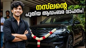 ഗാരേജിലേക്ക് പുതിയ അതിഥി; റേഞ്ച് റോവർ സ്‌പോർട്ടുമായി നസ്‌ലൻ കെ ഗഫൂർ!