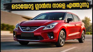 ടൊയോട്ട ഗ്ലാൻസ ഫെയ്‌സ്‌ലിഫ്റ്റ് നാളെ എത്തുന്നു; എഡിഎഎസും പുതിയ ഫീച്ചറുകളും; അറിയേണ്ടതെല്ലാം!