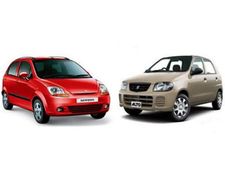 மாருதி ஆல்ட்டோ vs செவர்லே ஸ்பார்க்- ஒப்பீட்டு அலசல்