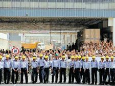 மாருதி கார் ஆலையில் மீண்டும் வேலை நிறுத்த போராட்டம்