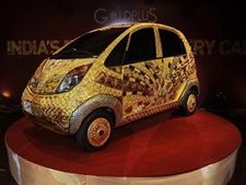 ரூ.22 கோடி தங்க நானோ காரை பாதுகாக்க தினமும் ரூ.1 லட்சம் செலவு