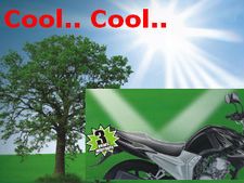 ஜிலு ஜிலு பயணத்திற்கு புதிய குளு குளு பைக் சீட் கவர்!