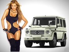 கிம் கர்தஷியானின் பென்ஸ் கார்: ஒரு பார்வை