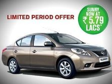 ரூ.5.79 லட்சம் விலையில் சன்னி: நிசான் அதிரடி ஆஃபர்