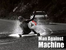 மெர்சிடிஸ் ஏ 45 ஏஎம்ஜி காரும், ஸ்கேட்டிங் வீரருக்கும் இடையிலான சவால்!