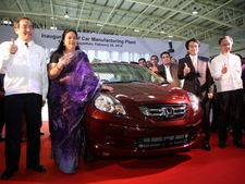 ராஜஸ்தானில் புதிய ஆலையில் கார் உற்பத்தியை துவங்கியது ஹோண்டா!