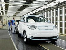 ஏற்றுமதிக்காக கியா சோல் எலக்ட்ரிக் காரின் உற்பத்தி துவங்கியது