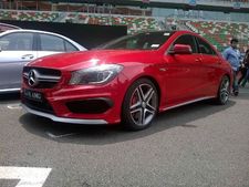 பென்ஸ் சிஎல்ஏ45 ஏஎம்ஜி செடான் இந்தியாவில் விற்பனைக்கு வந்தது