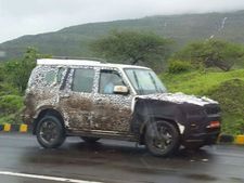 சோதனையின்போது எமது கேமராவில் சிக்கிய 2014 மஹிந்திரா ஸ்கார்ப்பியோ