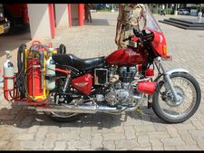 மங்களூர் தீயணைப்புப் படையில் புல்லட் மோட்டார்சைக்கிள்!