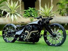 ஹார்லி டேவிட்சன் 750 பைக்கை அட்டகாசமாக கஸ்டமைஸ் செய்த ராஜ்புத்னா!