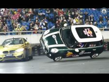 சாகச வித்தை காட்டிய பிஎம்டபிள்யூ, மினி கார்கள்... பார்வையாளர்கள் பரவசம்!