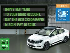 முதல் ஓர் ஆண்டுக்கு EMI ஃப்ரீ... ஸ்கோடா ரேபிட் காருக்கு சிறப்பு திட்டம்!