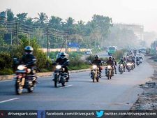 சுதந்திர தினத்தன்று 'புல்லட்'டுகளில் ஓர் சுதந்திரமான பயணம்!!
