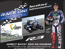 ரேசிங் சாம்பியன் ஜார்ஜ் லாரென்ஸோவுடன் ரேசிங் செய்ய அரிய வாய்ப்பு