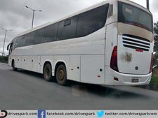 டிரைவ்ஸ்பார்க் கேமராவில் சிக்கிய டாடா மல்டி ஆக்ஸில் சொகுசு பஸ்!