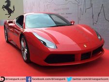 ஃபெராரி 488 ஜிடிபி சூப்பர்கார் மும்பையில் விற்பனைக்கு அறிமுகம்