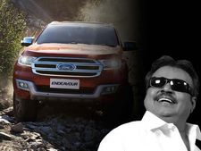 புதிய ஃபோர்டு எண்டெவர் எஸ்யூவியை பெற்ற இந்தியாவின் முதல் வாடிக்கையாளர் விஜயகாந்த்!