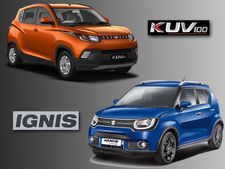 மாருதி இக்னிஸ் Vs மகேந்திரா கேயூவி 100 சியூவி ரேஸில் முந்தப் போவது எது?