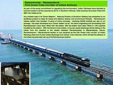 பசுமை பாதையாக மாறிய ராமேஸ்வரம்- மானாமதுரை ரயில் வழித்தடம்: என்ன சிறப்பு?