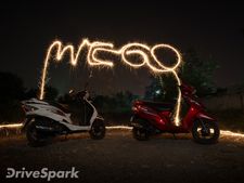 மனதில் மகிழ்ச்சி ஒளி ஏற்றிய டிவிஎஸ் வீகோ ஸ்கூட்டர்!