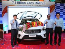 சென்னை ஹூண்டாய் ஆலையில் 7 மில்லியன் கார்கள் உற்பத்தி!