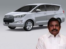 தமிழக அமைச்சர்களுக்கு புதிய டொயோட்டா இன்னோவா க்ரிஸ்ட்டா கார்