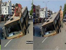 அண்ணா சாலை பள்ளத்திற்கு நெட்டிசன்கள் தாறுமாறு மீம்ஸ்
