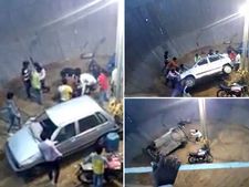 மரண கிணற்றில் பைக் ஓட்டினாலும் ஹெல்மெட் கட்டாயம் என்பதற்கு ஒரு அதிர்ச்சிகரமான உதாரணம் இது..!