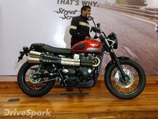 இந்தியாவில் ரூ. 8.10 லட்சம் விலையில் டிரையம்ப் ஸ்டிரீட் ஸ்கிராம்பளர் பைக் அறிமுகம்..!!