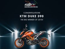 இந்தியாவின் சிறந்த பைக் விருதை வென்றது புதிய கேடிஎம் 390 ட்யூக் பைக்!