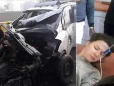 சாலை விபத்தில் சிக்கி உயிருக்கு போராடிய நிலையில் போலீஸ் உதவிக்கு வராததால், உக்ரைன் நாட்டு பெண் மரணம்