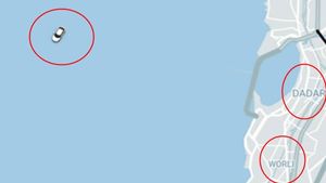 டாக்சி நடுக்கடலில் நிற்பதாக காட்டிய உபேர் மொபைல் அப்ளிகேஷன்: காரை புக் செய்தவர் அதிர்ச்சி!