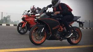 டிவிஎஸ் அப்பாச்சி ஆர்ஆர்310 Vs கேடிஎம் ஆர்சி 390 டிராக் ரேஸ்... கில்லாடி யார்?