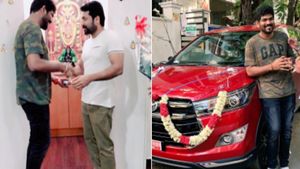 இயக்குனர் விக்னேஷ் சிவனுக்கு இன்னோவா கார் பரிசளித்த நடிகர் சூர்யா!