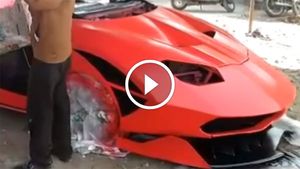 ரூ 7.5 லட்சம் செலவில் புதிய லாம்போர்கினி; இந்தியர் அசத்தல்