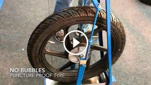 இந்தியாவில் முதல் பஞ்சர் ஆகாத டயர் அறிமுகம்