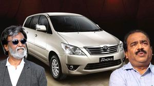 இன்னோவா காரால் பாதிக்கப்பட்டது நாஞ்சில் சம்பத் மட்டுமல்ல.. சூப்பர் ஸ்டார் ரஜினியும்தான்...