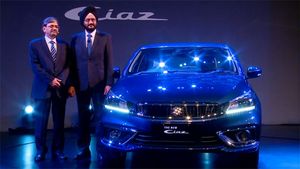 ரூ.8.19 லட்சத்தில் புதிய மாருதி சியாஸ் கார் விற்பனைக்கு அறிமுகம்!