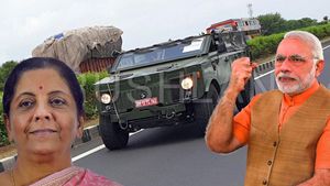 ரகசியமாக போருக்கு தயாராகும் இந்தியா… ஆயுதங்களுடன் ஹம்மர் கார் தயார்...